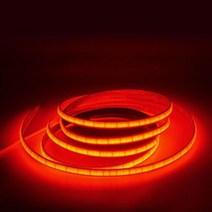 차량 5V COB 슬림 면발광 LED바 레드 10cm 무드램프, 셀럽스터디 본상품선택