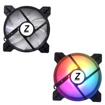 Zizzy ZF140 LED 쿨러 140mm PC케이스 쿨링팬 4핀전원, 상세페이지 참조