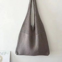 모칠라백 와유백 뜨게가방대용량 디자이너 토트 니트 핸드백 여성용 팩 여름 해변 가방 큰 지갑 캐주얼 할
