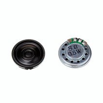 스피커유닛 층간소음스피커 2pcs 20mm 8ohm 0.5w 오디오 스테레오 우퍼 확성기 트럼펫 혼 부저 새로운 전자 액세서리