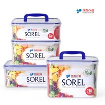 신선한 김치보관 김치 냉장 보관용기 3.3L 4.7L 6L 7L 밀페용기 김치냉장고김치통 소형김치통 김치통 육류통 숙석통 간장게장용기 간장게장통, 쿠팡 투명 김치통(6L)