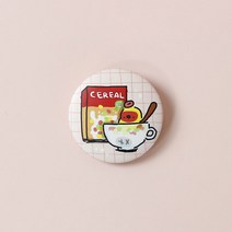 아가새 핀버튼 (시리얼)