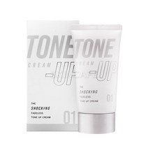 더 쇼킹 파데리스 톤업 크림, 4개, 50ml, 01 밀키