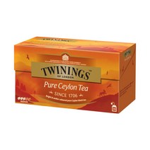 트와이닝 퓨어 실론 티백 홍차, 2g, 25개입, 1개