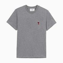 아미 (당일) 23SS 아미 하트 로고 그레이 반팔티 UTS001 724 055