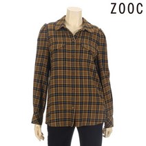 주크 캐주얼 체크패턴 셔츠 Z204MSC037 BR