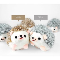 고슴도치 핀쿠션 길이 11cm 2칼라 04, 그레이