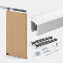 슬라이딩 도어 레일 DBT 롤러 부속세트, DBT 댐퍼부속세트, 50kg 양방향(레일별도)