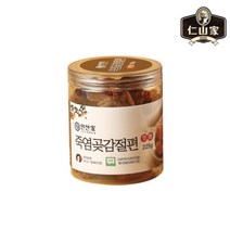 [인산가] 죽염 곶감 절편 225gX6개 반건시 곶감 선물 세트 꽃감 말랭이, 죽염곶감 절편 225gX6개