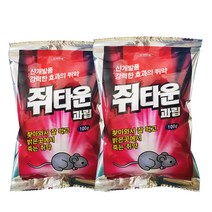 마우스올킬블럭 쥐타운 마우스킹 200g 쥐퇴치 쥐약, 04.쥐타운과립100g+100g