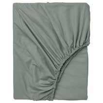 IKEA DVALA 드발라 매트리스커버 그레이그린 150x200 cm