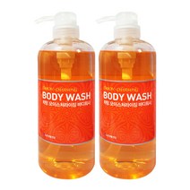 드봉 차밍 바디워시 730ml 2개 풍성한 보습 바디클렌저