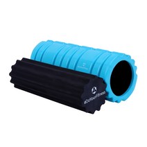 앤드어스 EVA 트윈마사지 폼롤러 33cm, 스카이블루