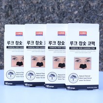 루크 참숯 코팩 10매 X 4개 / 블랙헤드 과잉피지제거