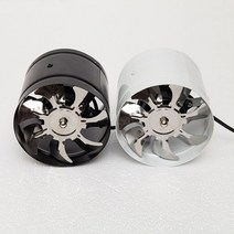 업소용 소형 환풍기 소형 강력 식당 후드 덕트 배기팬, 6인치 흰색(150x135mm) 모델03