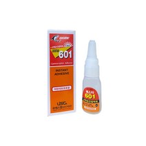 INVEN* 고급 록스타 601 순간접착제 6ml @안전2중포장@1개/5개/10개/30개(1갑), 5개