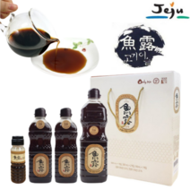 제주 전통 발효식품 어간장 실속 선물세트 1호(2 000ml) 3년 숙성 천연조미료 저염 맛간장 만능간장 감칠맛