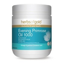 herbsofgold Evening Primrose Oil 1000 허브스오브골드 이브닝 프림로즈 오일 1000 200비건캡슐, 200정, 1통