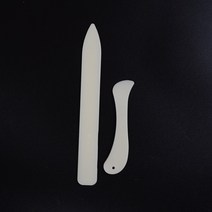 2 개 2 스타일 모조 뼈 폴더 종이 주름 접지기 가장자리 가죽 득점 스크랩북 공예 제본 카드 만들기