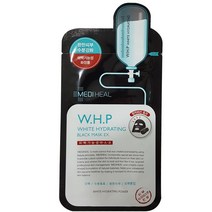 메디힐 WHP 미백수분 블랙 마스크팩 이엑스, 40개, 1매