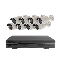 (WN008) Coms 8채널 NVR CCTV IP 카메라 녹화기 풀패키지 / PoE 기능지원 / 300만화소 카메라, 상세페이지 참조