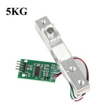 디지털로드 셀 무게 센서 HX711 AD 컨버터 브레이크 아웃 모듈 5KG 10KG Arduino 스케일 용 휴대용 전자 주방