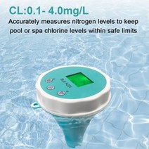 스마트 PH 염소 측정기 수영장 수질 테스터 또는 p ects Temp CL 레벨 온라인 모니터링 분석기 스파 수족관, 02 Chlorine Kit