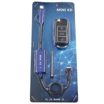 자동차키프로그램 오토키프로그램 KEYDIY KD-X2 원격 메이커 잠금 해제 및 생성기-트랜스 폰더 복제 96bit 48 트랜스 토큰 없음 + KD 데이터 수집기 복사, 07 Cable with B Remote