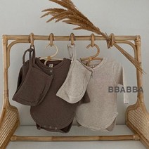 빠빠 와플보넷슈트(보넷세트)