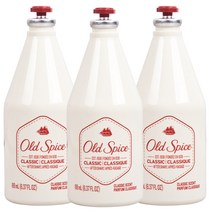 올드스파이스 Old Spice Classic After Shave 클래식 애프터쉐이브 188ml 3팩, 3개