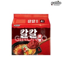 팔도 칼칼 닭면 120g, 16개