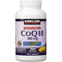 Kirkland Signature CoQ10 300mg, 1개, 기본