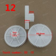 RS380 RS550 모터 기어 박스 플라스틱 전기 장난감 2 개, 12 12, [12] 12