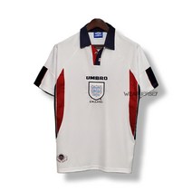 1998 잉글랜드 레트로 축구 빈티지 유니폼 베컴 오웬 시어러 셰링엄 선수마킹