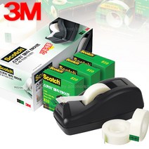 3M매직테이프C-40 18x32M 디스펜서1개와 리필3롤/3M매직테이프/쓰리엠테이프/3M테이프/테이프디스펜스/매직테이프, C-40