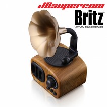 브리츠 BA-MK2 레트로 엔틱 인테리어 올인원 블루투스 스피커 - JBSupercom