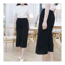 빅블루 BBPT-10. 허리스트링 8부통바지