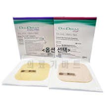 듀오덤엑스트라씬 10매 OR(선택) 듀오덤 CGF 5매 10cm x 10cm 습윤밴드 굴곡진 상처부위 흉터밴드 떨어지지 않는 밀착밴드 방수밴드, 듀오덤 엑스트라씬 10매, 1개