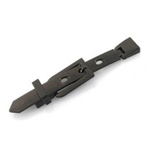 1pcs 금속 벨트 핀 버클 DIY 가죽 공예 가방 스트랩 의류 웨 빙 하드웨어 액세서리에 대 한 스타일 장식 걸쇠, Gun black
