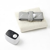 Navien Mate EQM 350 King – EMF-Free Water Heated Mattress Pad – Dual Temperature Control – Non-Elec, 1, White