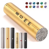 티타늄 개인 법인 인감도장 선물도장 측면 새김 무료 서비스 5푼 15mm 6푼 18mm, 60mm 무광 골드, 초서체