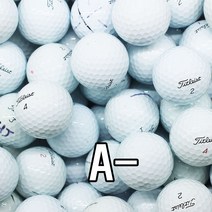 브랜드 로스트볼 A- 100알 모음, 100개, 타이틀리스트 3/4피스 혼합 A-