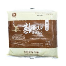 하우촌 칡냉면용 냉면육수 2.5kgx4ea