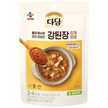 다담 강된장 찌개양념, 4개, 130g