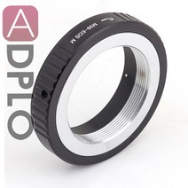 Pixco M39-EF.M 마운트 어댑터 슈트 라이카 L39 M39 나사 렌즈 캐논 EOS M 미러리스 카메라 M3 M2 M, 한개옵션0