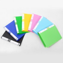 신화오피스 A4 2cm O링 바인더 포켓형(일반형), 분홍