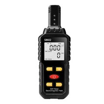 방사선 검출기 측정 전자기장 초자연적 감지 테스터 미터 휴대용 가이거 카운터, Black