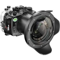Sea frogs 방수 카메라 하우징 소니 A7C 10-18 28-60MM IPX8 40m/130ft 최대 다이빙 깊이 수중 카메라 케, 04 A7C WA005-A