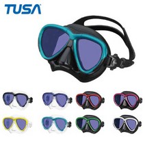 투사 스쿠버다이빙 수경 마스크 인테가 프로 UV, M2004_CBL