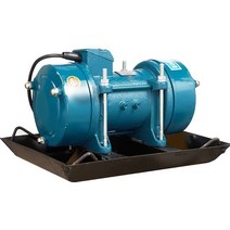 시멘트 바닥미장 휴대용 콤펙터 흙 진동 다짐기 220V, 전동모터 1.1KW 단상+바닥판 블랙